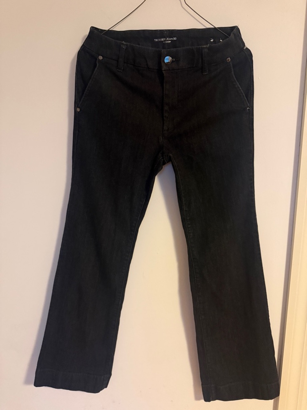 Chico’s Dark Wash Trouser Jeans Bootcut Mid Rise Denim